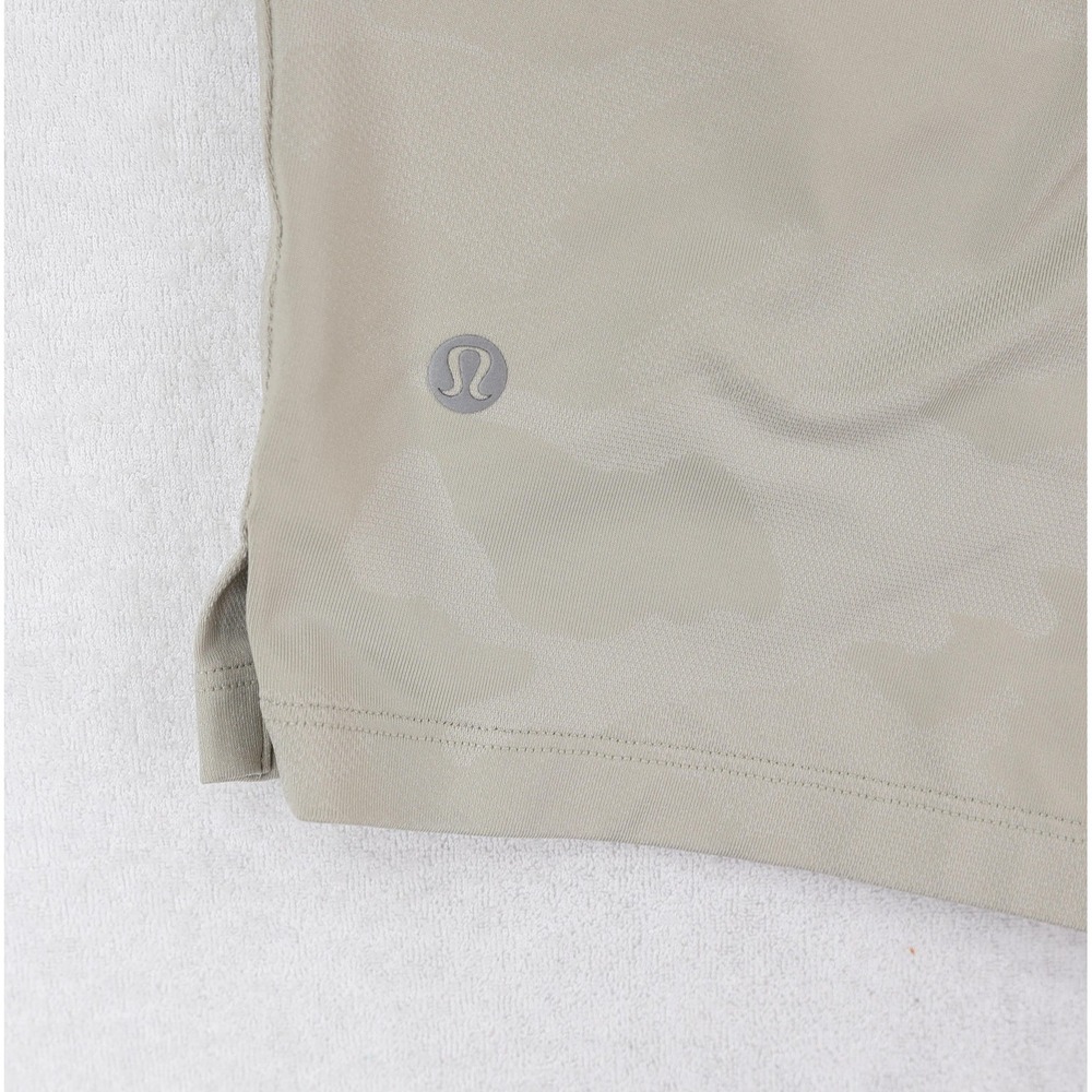 Lululemon T.h.e. Linerless Shorts 9" Medium Variegated Mesh Camo Max Raw Linen - Picture 3 of 9